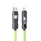 Digital Display Data Line Typec Four-in-one Silicone PD Fast Charge Line