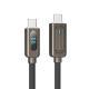Digital Display Data Line Typec Four-in-one Silicone PD Fast Charge Line