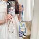 Short Mobile Phone Lanyard Luminous Bear Pendant Clip Anti-lost Wrist Strap Ornaments Universal Phone Pendant Portable Women