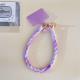 Short Mobile Phone Lanyard Luminous Bear Pendant Clip Anti-lost Wrist Strap Ornaments Universal Phone Pendant Portable Women