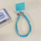 Short Mobile Phone Lanyard Luminous Bear Pendant Clip Anti-lost Wrist Strap Ornaments Universal Phone Pendant Portable Women