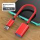 OTG USB Adapter Cable Phone Fast Charge Car Read USB Drive