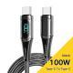 Fast Charge 100W Dual Type-c Super Fast Charge Data Cable