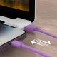 Color Data Cable Multi-color Charging Cable TPE Material Anti-break