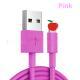 Color Data Cable Multi-color Charging Cable TPE Material Anti-break