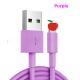 Color Data Cable Multi-color Charging Cable TPE Material Anti-break