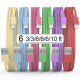 Color Data Cable Multi-color Charging Cable TPE Material Anti-break
