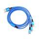 Nylon Woven Three-in-one Data Cable