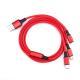 Nylon Woven Three-in-one Data Cable