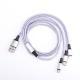 Nylon Woven Three-in-one Data Cable
