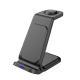 Multifunctional Three-in-one Wireless Charger Electrical Appliance Stand Desktop Vertical 15W Fast Charge Wireless Charger