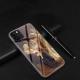 Oil painting glass mobile phone case