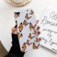 Butterfly silicone soft transparent phone case