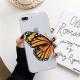 Butterfly silicone soft transparent phone case
