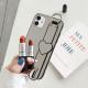 Compatible with Apple , Wristband love mirror phone case