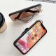 Compatible with Apple , Wristband love mirror phone case