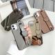 Compatible with Apple , Wristband love mirror phone case