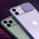 Frosted frame lens phone case