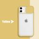 Frosted frame lens phone case