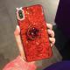 Compatible with Apple , Marble Epoxy Rhinestone Phone Case