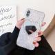 Gold foil mirror shell pattern phone case