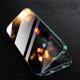 Compatible with Apple, Compatible with Apple , Suitable for IPhone11 double-sided buckle transparent mobile phone case 12promax tempered glass protective cover anti-peeping