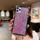 Epoxy Glitter Sequins Suitable For Samsung S20 Mobile Phone Shell Glare A71 A51 A20S All Inclusive Anti Fall Square Shell
