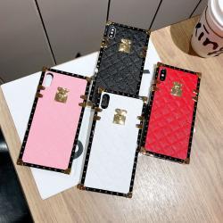 Compatible with Apple, European And American Tide Brand Suitable For IphoneXsMax Xiaoxiang Lingge Sheepskin Mobile Phone Shell  8 Anti-Fall S10E Protective Cover