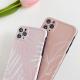 Compatible with Apple, Line Leaves Are Suitable For  12Pro Mobile Phone Case Iphone11Pro Xr 7P Two Color Anti Drop Silicone Fine Hole