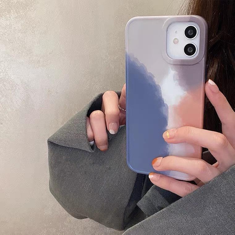 Compatible with Apple, Compatible with Apple , Morandi Color Series For Iphone12pro Max Apple 11 Mobile Phone Case