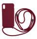 Compatible With Thick Skin Feel Lanyard Phone Case
