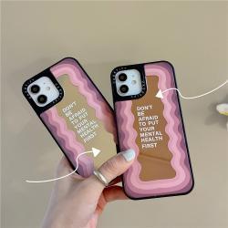 Purple English All Inclusive Mirror Case