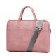 Faux Leather Laptop Bag For Women