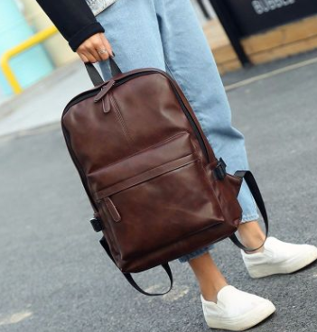 PU mens shoulder bag shoulder bag student bag computer men bag tide