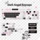 Sublimation Cute Cartoon Pig Party Theme Height Keycap Full Set