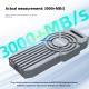 USB40 Hard Disk Box NVMe M2 Solid State Disk Applicable To Lightning 4 Laptop TypeC External Box