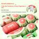 Watermelon Theme Five-sided Sublimation MOG Height PBT Small Steamed Bun Key Cap Mushroom Type