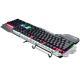 Green Axis Metal Panel With Wrist Splint Wired Professional Gaming Keyboard