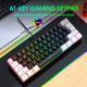 Simple Wired 61 Key Membrane Keyboard