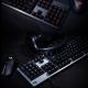 G413 Gaming Electronic Sports Mechanical Keyboard Desktop Backlight 104 Key Metal Panel