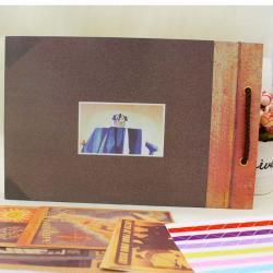 Adventure Photo Album Diy Vintage Kraft Paper Scrapbook Tether Loose-leaf Photo Album Album