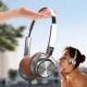 Retro Fashion Maillard Metal Bluetooth Headset