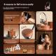 Retro Fashion Maillard Metal Bluetooth Headset