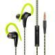 Wired Sports Headphones Ear-mounted Music Monitor Earphone Monitor Computer Cellphone