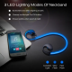 Wireless Sports Headsets Wireless V4.1 Neckband Earphones HD Stereo Sweat-proof Headphones Earbuds