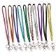 Badge Card Clamp Rhinestone Diamond Band Key Chain Diamond Lanyard