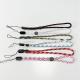 Adjustable Round Woven Mobile Phone Lanyard