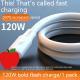 Charging Cable Fast Charging 120W Mobile Phone 6A Bold