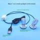 Mini Led Small Spotlight Model Decorative Crystal Fish Tank Colorful Color Changing Light 5V Usb Spotlight