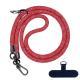 10MM Climbing Rope Mobile Phone Lanyard Gasket Adjustable Crossbody Mobile Phone Strap Camera Strap Rope Anti-lost Neck Rope